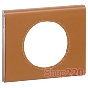 РАМКА 1 ПОСТ КОЖА КАРАМЕЛЬ, 69421 LEGRAND