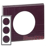 РАМКА 3 ПОСТА КОЖА ПУРПУР, 69443 LEGRAND