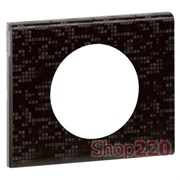 РАМКА 1 ПОСТ КОЖА БЛЭК ПИКСЕЛ, 69451 LEGRAND