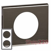 РАМКА 2 ПОСТА ЧЕРНЫЙ НИКЕЛЬ, 69032 LEGRAND