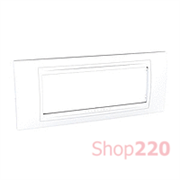 Рамка Allegro 6-мод., белый MGU4.106.18 Schneider Unica