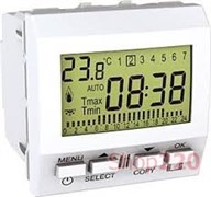 Мех. термостата цифровой с таймером, белый, MGU3.505.18 Schneider Unica