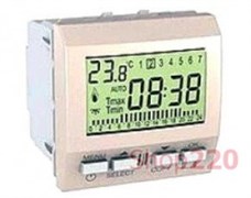 Мех. термостата цифровой с таймером, сл. кость, MGU3.505.25 Schneider Unica