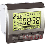 Мех. термостата цифровой с таймером, алюминий, MGU3.505.30 Schneider Unica