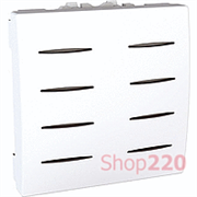 Звонок 2м, белый, MGU3.785.18 Schneider Unica