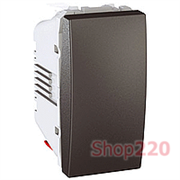 Мех. кнопки 1 мод., графит, MGU3.106.12 Schneider Unica