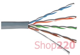 Кабель компьютерный UTP cat.5e cu (ТУ)