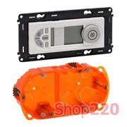 Термостат программируемый, белый, Valena 752135 Legrand