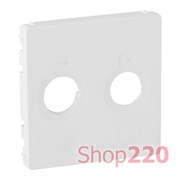 Накладка розетки TV-R, белый, Valena 754780 Legrand