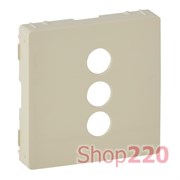 Лицевая панель розетки RCA, слоновая кость, Valena 754721 Legrand