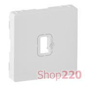 Лицевая панель розетки USB, белый, Valena 754750 Legrand