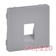 Накладка аудио розетки, алюминий, Valena 755362 Legrand