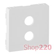 Лицевая панель аудио розетки Banana, белый, Valena 755280 Legrand