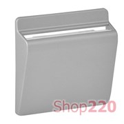 Клавиша выключателя карточного, алюминий, Valena 755162 Legrand