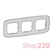 Рамка 3 поста, зеркало, Valena 754423 Legrand