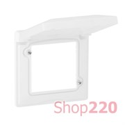 Рамка 1 пост, IP44 белый, Valena 754021 Legrand