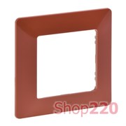 Рамка 1 пост, терракота, Valena 754071 Legrand