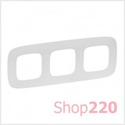 Рамка 3 поста, белый, Valena 754303 Legrand