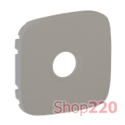 Лицевая панель розетки TV, алюминий, Valena 754767 Legrand