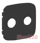 Лицевая панель розетки TV-SAT, антрацит, Valena 754828 Legrand