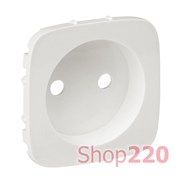 Лицевая панель розетки без заземления, жемчуг, Valena 754979 Legrand