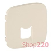 Лицевая панель розетки RJ11 / RJ45, слоновая кость, Valena 755416 Legrand