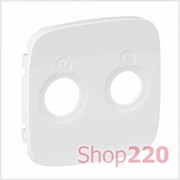 Накладка розетки TV-R, белый, Valena 754785 Legrand