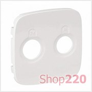Накладка розетки TV-R, жемчуг, Valena 754789 Legrand