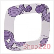 Рамка 1 пост, флора, Valena 754361 Legrand