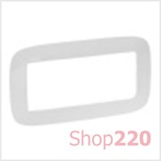 Рамка 5 модулей для изделий Mosaic жемчуг, Valena 754416 Legrand