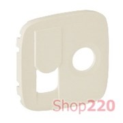 Накладка розетки TV + RJ, слоновая кость, Valena 754836 Legrand