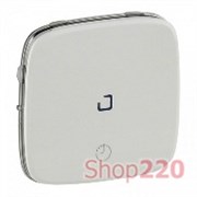 Клавиша выключателя свет+вентиляция, жемчуг, Valena 755219 Legrand