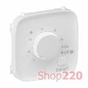 Накладка термостата теплого пола, белый, Valena 755325 Legrand