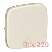 Клавиша с символом "звонок", слоновая кость, Valena 755016 Legrand