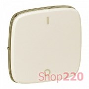 Клавиша выключателя 2-полюсного, слоновая кость, Valena 755126 Legrand