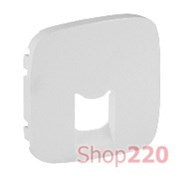 Лицевая панель розетки RJ11 / RJ45, жемчуг, Valena 755419 Legrand