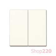 Клавиша 2-кл., слоновая кость, Jung Eco Profi EP495