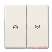 Накладка механизма управления жалюзи, слоновая кость, Jung Eco Profi AS591-5P