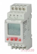 Таймер астрономический 16А двухканальный, e.control.t10