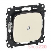 ВЫКЛЮЧАТЕЛЬ ПРОХОДНОЙ С ПОДСВЕТКОЙ, СЛОНОВАЯ КОСТЬ, VALENA ALLURE 752826 LEGRAND