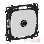 РОЗЕТКА ТВ КОНЕЧНАЯ, БЕЛЫЙ, VALENA ALLURE 753760 LEGRAND