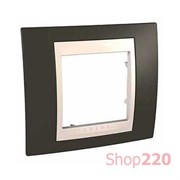 Рамка 1 пост, какао, Unica MGU6.002.571 Schneider