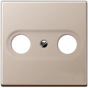 Накладка для ТВ розетки, шампань, Jung A500 A561PLTVCH