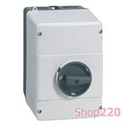 Корпус IP65 с черной рукояткой для MPX3 32H/MA 417481 Legrand