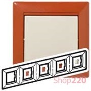 Рамка 5 постов, "Терра", 770015 Legrand Valena