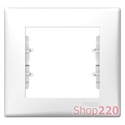 Рамка 1 пост, белый, SDN5800121 Schneider Sedna