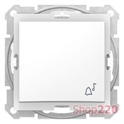Кнопка "Звонок" IP44, белый, Sedna SDN0800321 Schneider