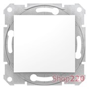 Переключатель одноклавишный 16А, белый, Sedna SDN0400421 Schneider