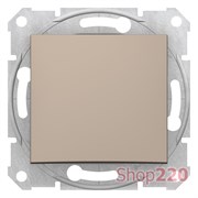 Кнопка, титан, Sedna SDN0700168 Schneider