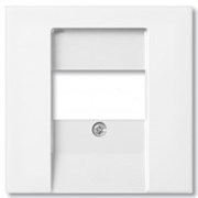 Накладка для USB розетки, белый, ABB 2539-94-507 Basic 55